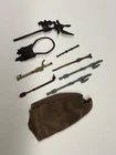 Vintage Star Wars Weapons Accessories Lot Kenner Jedi Knight Snap Cape!