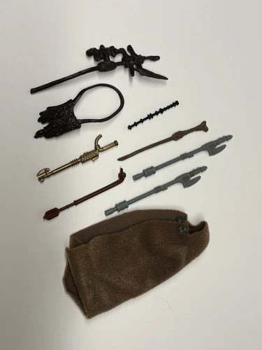 Vintage Star Wars Weapons Accessories Lot Kenner Jedi Knight Snap Cape!