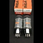 NOS NIB Pair RCA (GE) 6L6GC Vintage Amplifier Power Vacuum Tubes MINT F.9679