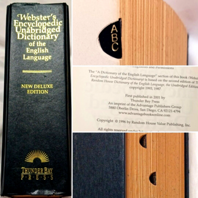 WEBSTER'S ENCYCLOPEDIC UNABRIDGED DICTIONARY OF THE ENGLISH