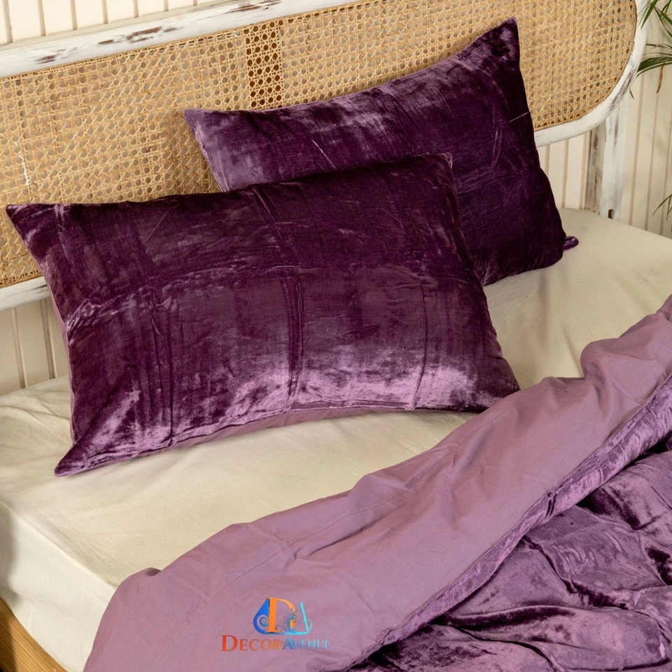 Juego de funda nórdica de terciopelo de lujo de 3 piezas ropa de cama boho UO funda edredón Foto 3 de 4