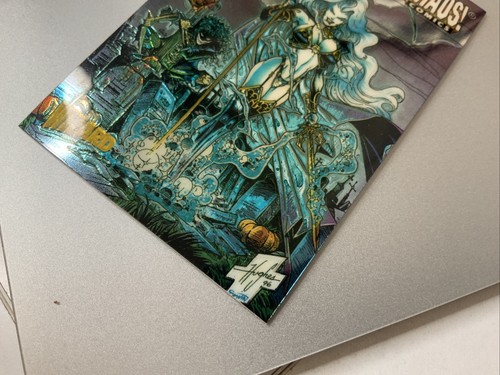 1996 Lady Death Chromium #7, Wizard Promotion Card - Chaos Comics Vintage - Bild 4 von 6