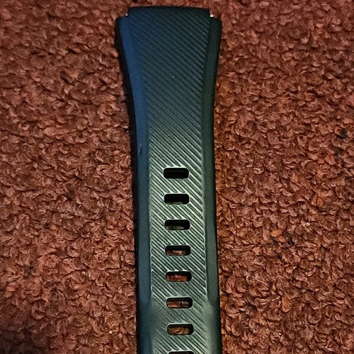 Samsung Galaxy GEAR S3 Watch Silicone Replacement 22mm Black Large Strap Only - 第 4/6 張圖片