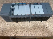 Allen Bradley 1746-A10 SLC500 10-Slot Rack 1746-P2 SLC500 Power Supply 8 Modules