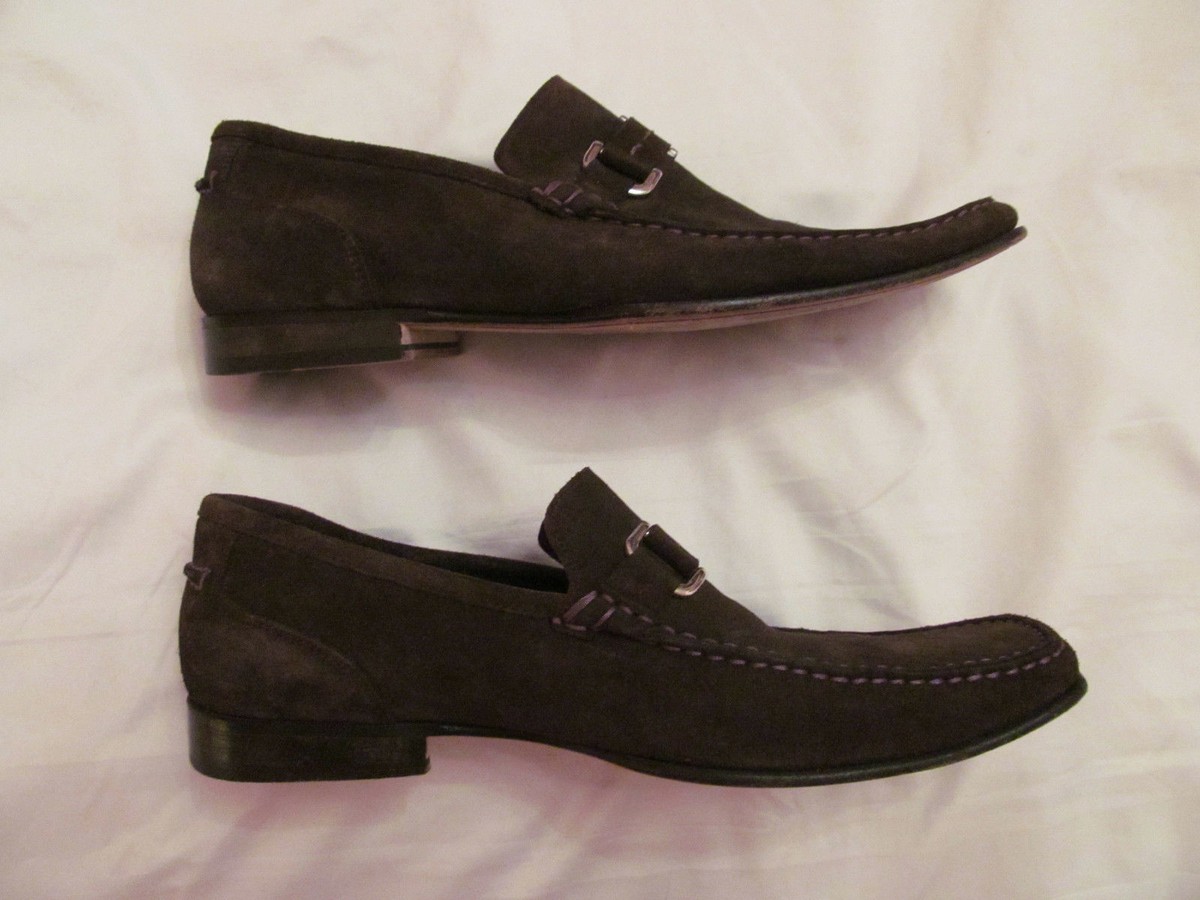 MARIO FAGNI moc toe suede brown loafers shoes 40 9 Moccasin Classic Line – Mario Fagni Calzature main image 4