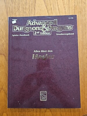 Alles Über Den Magier  (The Complete Wizard's Handbook German Ed.) AD&D 2115G 