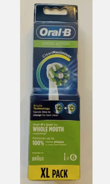 ORAL-B  CROSS ACTION CLEAN MACIMISER 1X6 XL PACK