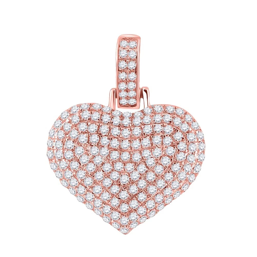 Diamond Rose Gold Necklaces & Pendants for Men