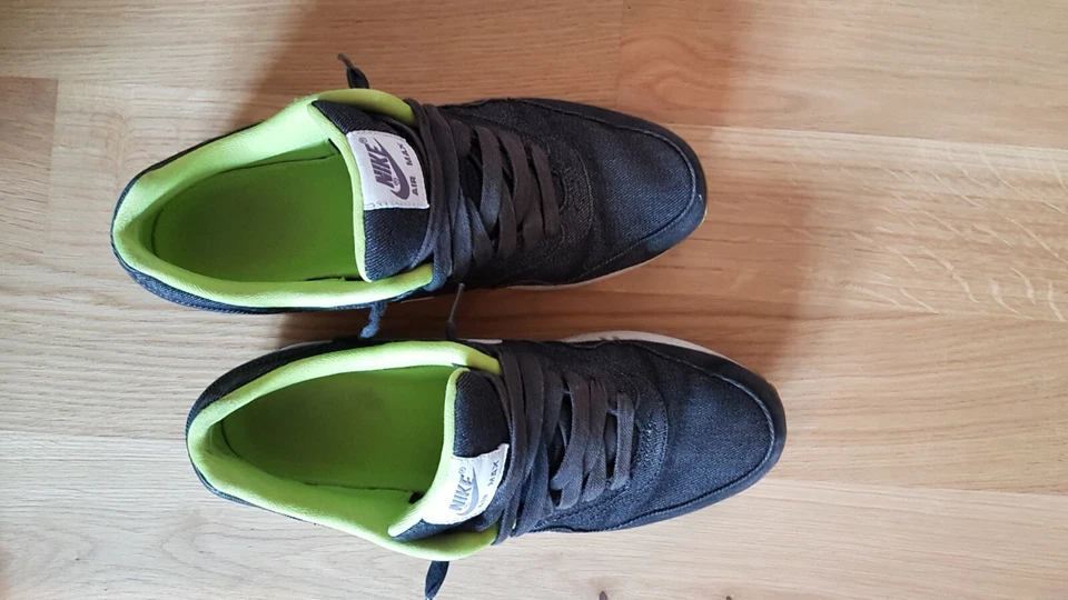 Nike Air Max 1 Sneaker | Schwarz | EU 44 | Gebraucht/Used, Foto 3 von 5