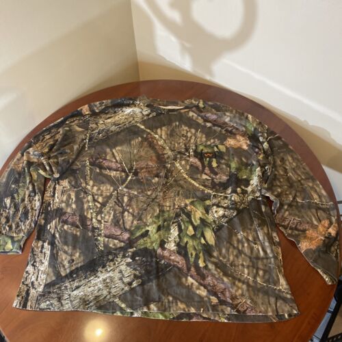 Walls Mens Mossy Oak Break Up Country camo 2xl shirt long sleeve - Afbeelding 1 van 8