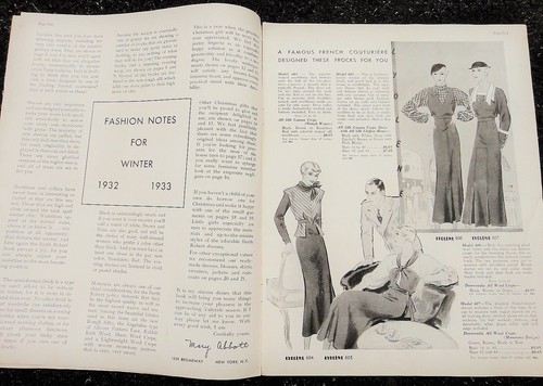 1932 antique SEMI-FINISHED FASHION CATALOG broadway ny BERTH ROBERT pattern - Picture 4 of 12