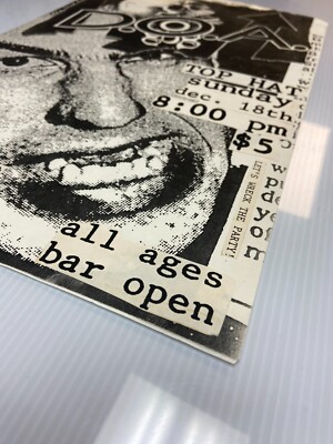 D.O.A. Tour Poster MASTER COPY RARE PUNK Silkworm Jonahex | eBay