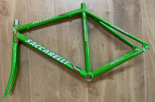 Cadre Vélo de Course 22 " Aluminium Acier Saccarelli Junior Road Vélo