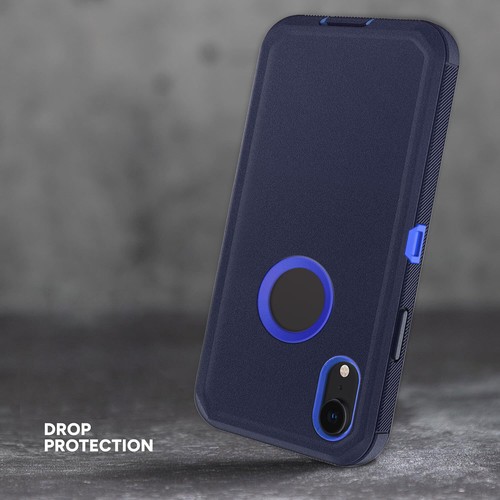 For Apple iPhone XR Rugged Rubber Case Phone Shockproof Protective Hard Cover - Picture 48 of 54