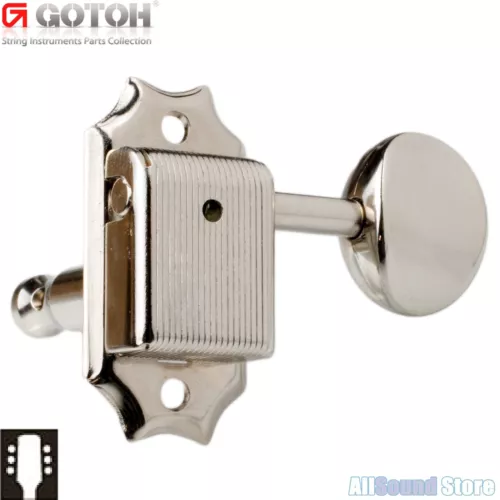 Gotoh SD90-05M Vintage Style Tuning Keys Tuners for Gibson 3x3 3L+3R  NICKEL