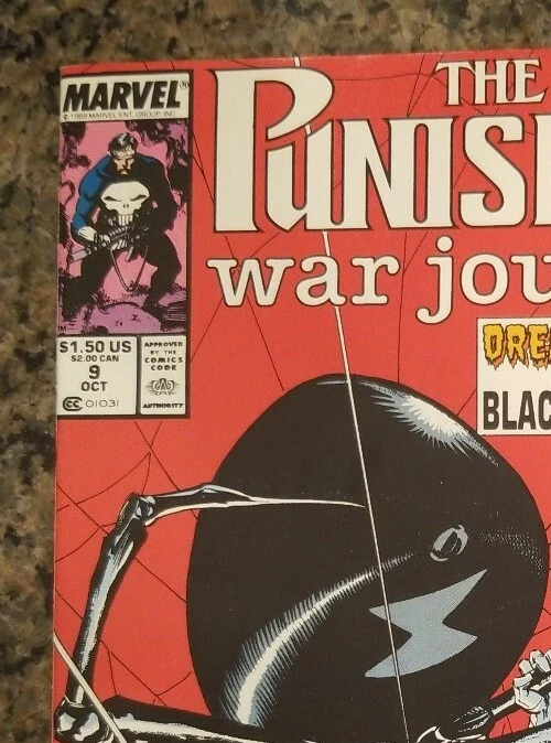 The Punisher War Journal #9 NM (Oct 1989, Marvel) High Grade Beauty Key Issue  - Image 2 of 4