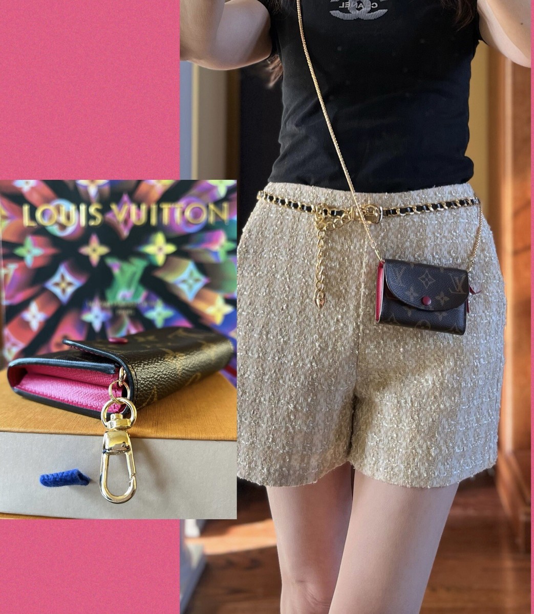 Louis Vuitton Monogram Rosalie Fuchsia w Optional Crossbody Chain