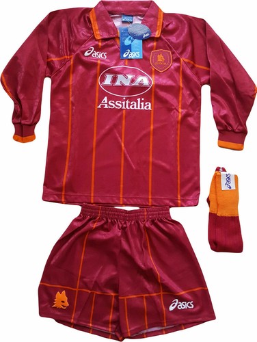 MAGLIA AWAY ROMA 1995 1996 ASICS ALDAIR 5