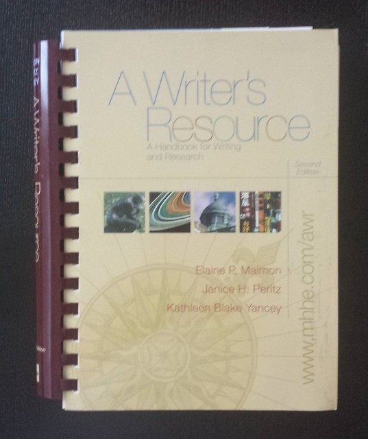 a writers resource a handbook for writing and research