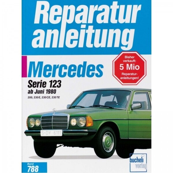 Thumbnail - Mercedes W123 (06.1980-01.1986) Werkstatthandbuch Bucheli Verlag