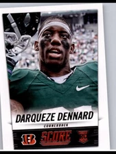 2014 Panini Hot Rookies #357 Darqueze Dennard Gold Zone #/50