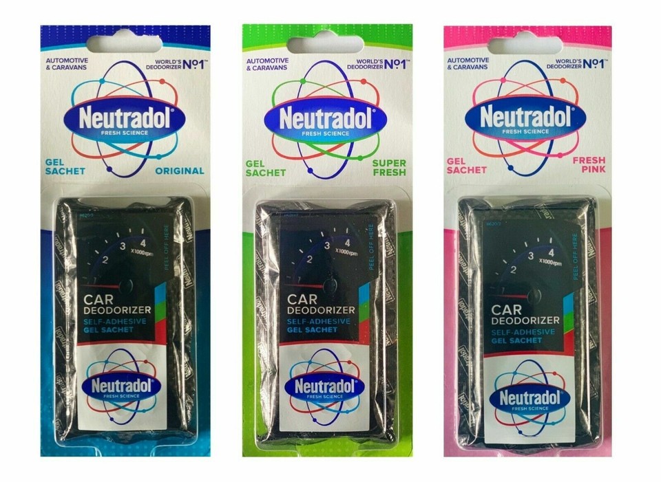 Car Gel Air Freshener Odour Destroyer Removes Bad Smell Neutradol eBay