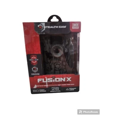 Stealth Fusion X Cellular Trail CAMERA NEW Hunting Season Camouflage Outdoor - Image 1 of 2