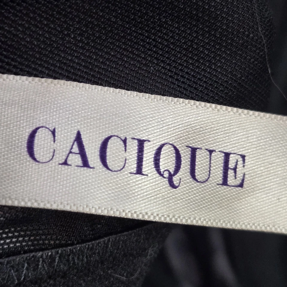 Sujetador Cacique para mujer 42DD negro leopardo con aros encaje ligeramente forrado Foto 3 de 4