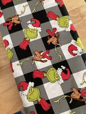 How The Grinch Stole Christmas Fabric - 8.00 per yrd. 5 continuous yrds avail