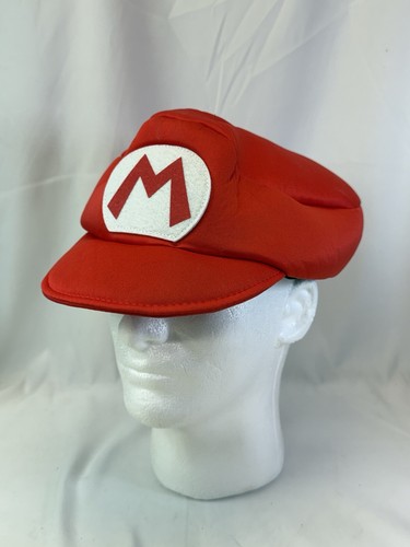 Super Mario Brothers Red One Size Fits Most  Unbranded Costume Cosplay Hat/Cap - Afbeelding 5 van 6