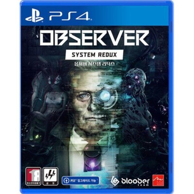 PS4 Observer System Redux Korean English German Chinese French Japanese