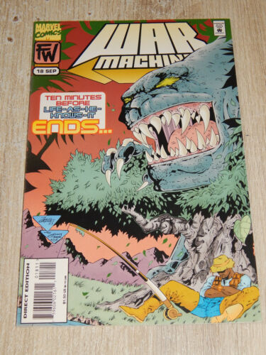 WAR MACHINE #18 (Marvel 1994) - Dan Abnett, Fred Haynes, Jim Calafiore