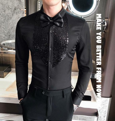 Long Sleeve Slim Dress Shirt Youth 