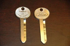 2 New Key Blanks Ford Boss 302 429 428 CJ Shelby Mustang Galaxie Fairlane Cougar