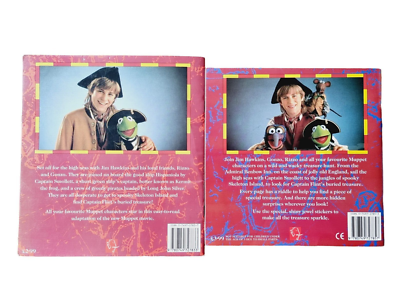 Muppet Treasure Island Vintage Movie Story Book Treasure Hunt 1996