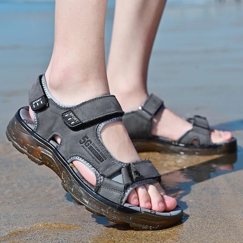 Scarpe casual uomo sandali outdoor sandali spiaggia estivi uomo scarpe da passeggio - Foto 6 di 21