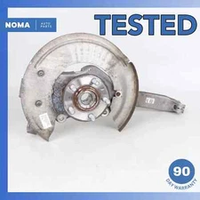 17-21 Jaguar X761 F-Pace Velar Front Left Spindle Knuckle Hub w/ Shield OEM 77k