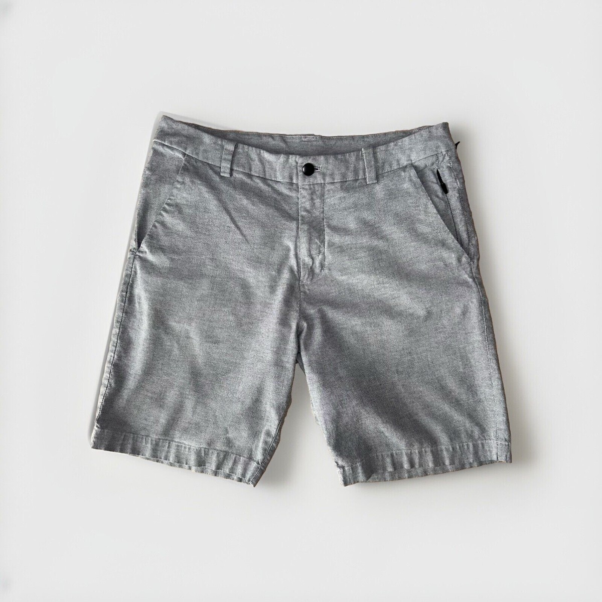 Lululemon Commission Gray Short Qwick Oxford 9