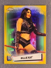 2021 Topps Chrome WWE Gold Refractor /50 Billie Kay #52 SSP Rare