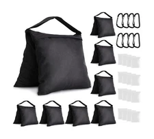 Aimosen 8 Packs Sandbags Weight Bags for Light Stand Photography Video Suppor...