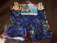 Justice League Boys Boxer Briefs 2 Pk NWT Sz 4 Xsmall