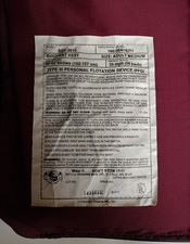 STEARNS M.O.E. BUOYANT VEST PDF SSV 2015 Size Adult Med. 40-42" TYPE III, 35 MPH