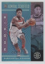2019 Panini Illusions Rookies Trophy Collection Teal /125 Admiral Schofield 0o5t