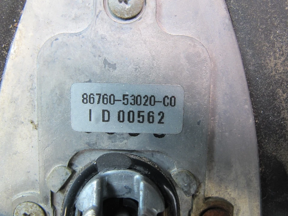 08-10 LEXUS USE20L IS-F RADIO TECHO SUPERIOR TRASERO ANTENA ALETA DE TIBURÓN OBSIDIANA OEM Foto 2 de 4