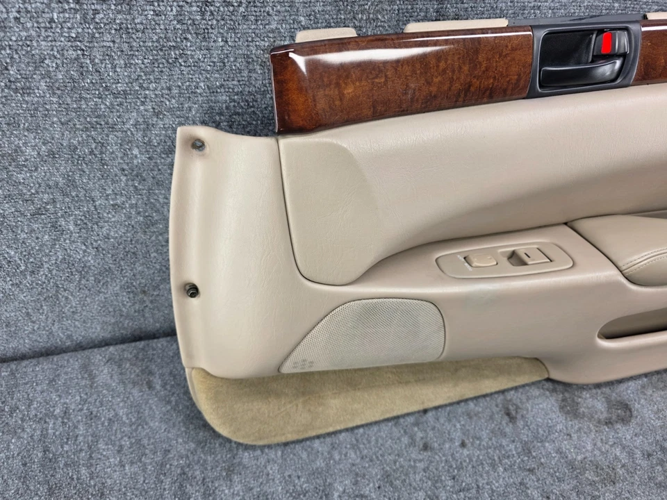 LEXUS 92-00 SC300 SC400 OEM CUBIERTA DE MOLDURA DE PANEL DE PUERTA INTERIOR DELANTERA DERECHA (LD07) Foto 4 de 4