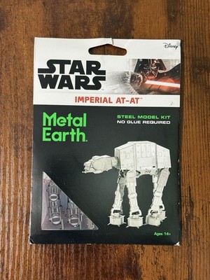 Fascinations Metal Earth Star Wars Imperial AT-AT  3D Model Kit 
