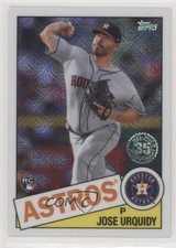 2020 Topps Silver Pack 1985 Chrome Baseball Series 2 Jose Urquidy #85TC-20 ib6