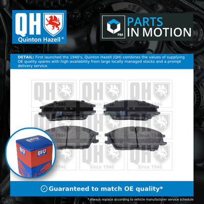 Brake Pads Set fits HYUNDAI GETZ TB 1.4 Front 05 to 10 G4EE QH 5810122A00 New
