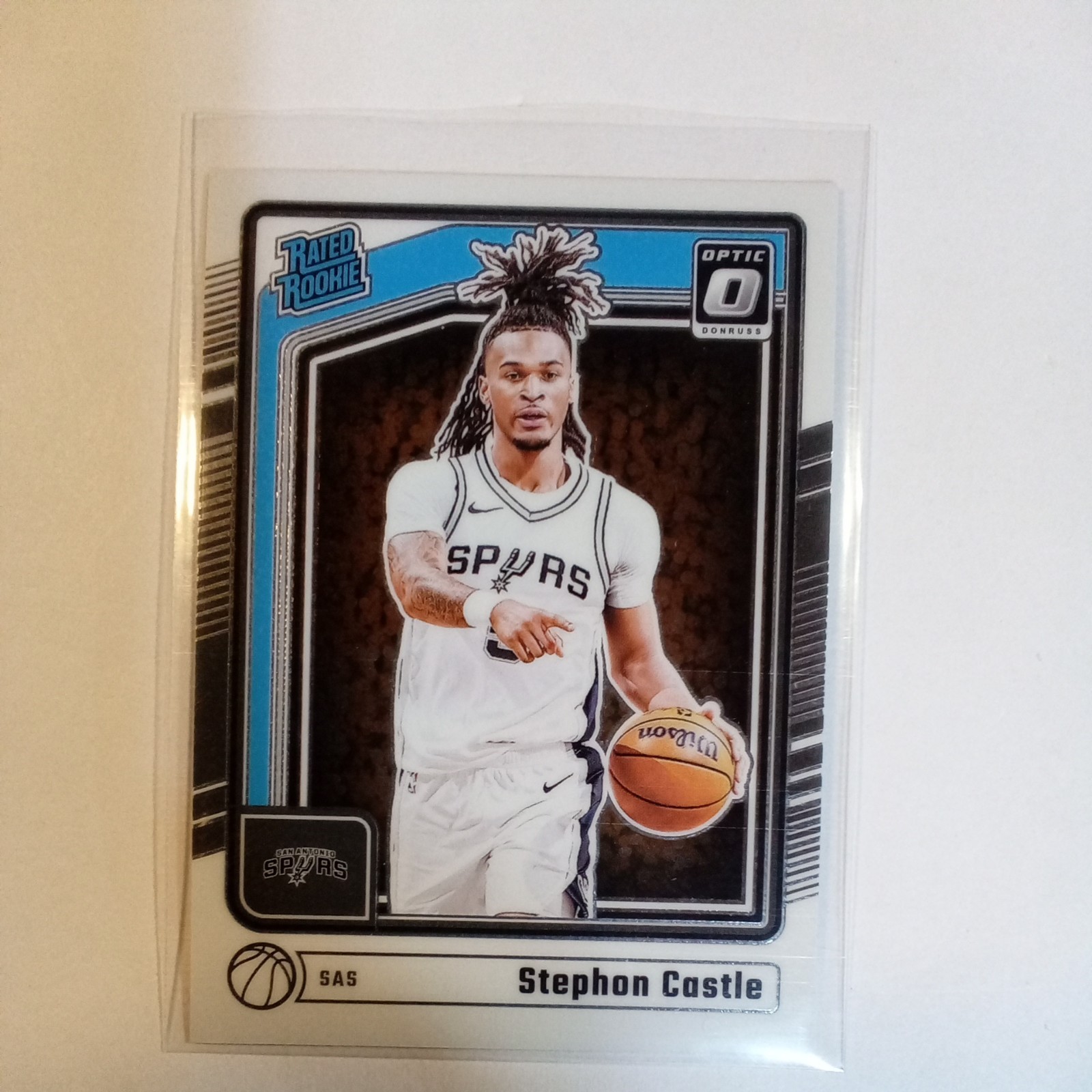 2024-25 Panini Donruss Optic - Rated Rookie Stephon Castle #254 (RC)