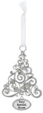 Ganz Ornament Oh Christmas Tree with Snowflakes - Very Special Nurse
